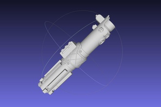 star wars episode ix rey lightsaber printable model games-toys 3d printing lightsaber star wars starwars episode 9 episode ix rey skywalker reys lightsaber rey lightsaber episode ix lightsaber costume cosplay replica movie prop fantasy weapon scifi weapon scifi sword toy weapon games toys games toys other