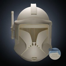 star wars general obi wan kenobi phase i helmet 3d print files clone cosplay 1 hobby diy 3d print model - Mito3D