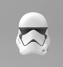 estrella guerras jedi diario tormenta soldado casco ep8 arte cosplay stormtrooper 3d print model - Mito3D
