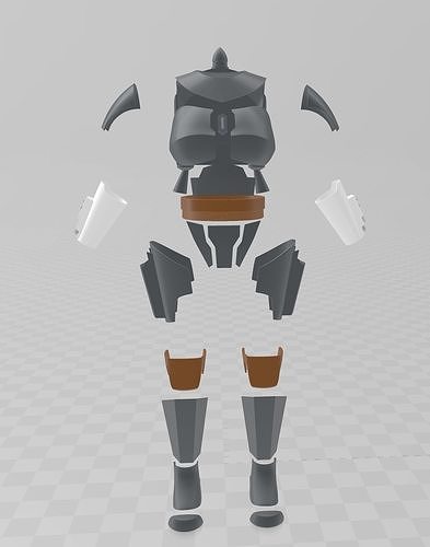 star wars mandalorian bo katan bo-katan kryze armor art 3D print model - Mito3D