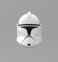 estrella guerras fase 1 clon soldado casco cosplay arte 3d print model - Mito3D