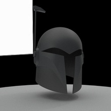 estrella guerras rebeldes sabino casco reyezuelo mandaloriano guerrero tiya sircar jedi sith sable luz armadura arte escaneos réplicas 3d print model - Mito3D
