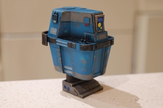 star wars old republic bl-n3 power droid gonk diorama props figure toys games 3d print model - Mito3D