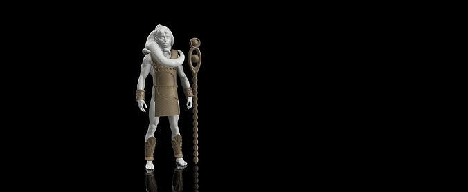 star wars return jedi bib fortuna empire jabba palace han solo princess leia slave art scans replicas 3D print model - Mito3D