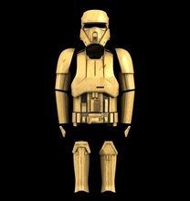 star wars rogue one shoretrooper 3d stl print files futuristic fiction statrwars hobby diy 3d print model - Mito3D