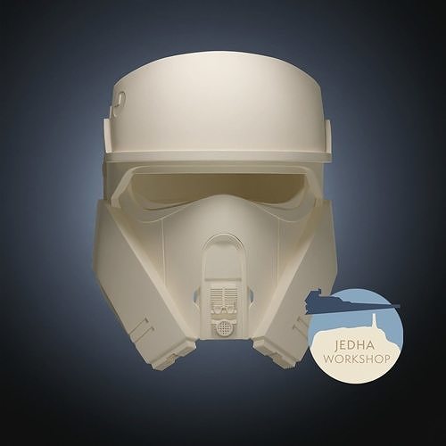 star wars shore trooper helmet stl 3d print files rogue one cosplay hobby diy 3D print model - Mito3D