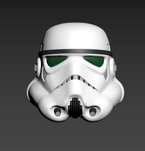 étoile guerres stormtrooper casque cosplay art 3d print model - Mito3D