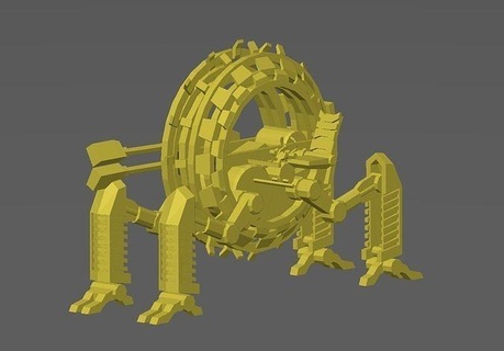 Estrela guerras veículos sci fi espaço guerra arte varreduras réplicas 3d print model - Mito3D