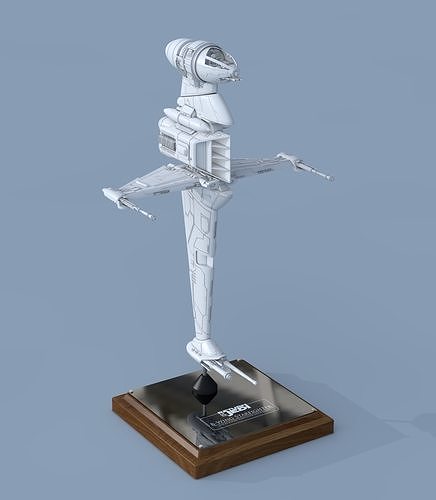 Estrela guerras asa lutador estelar stl arquivos rebeldes bombardeiro nave espacial passatempo faça 3D print model - Mito3D