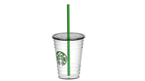starbucks coffee cup flat lid cafe drink restaurant kitchen food miscellaneous house dining 3d print model - Mito3D
