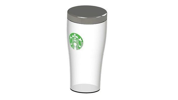 starbucks plastic cup coffee cup restaurant drink cafe food miscellaneous house kitchen dining kitchen dining  3d print model - Mito3D