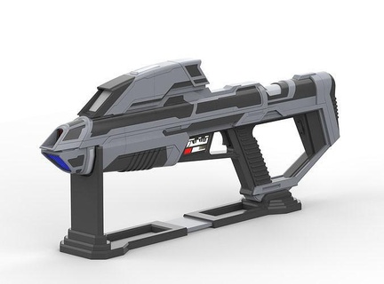 frota estelar picard rifle Estrela caminhada comercial imprimível brinquedo construir faça arma fogo canhão cosplay vídeo jogos phaser blaster spock brinquedos 3d print model - Mito3D