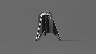 starhopper la science spacex nasa de l'espace technologie starship l'acier le prototype mars lune l'exploration sci fi gratuite l'avenir vaisseau spatial l'ingénierie 3d print model - Mito3D