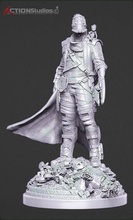 signore delle stelle peter penna scultura statua meraviglia galassia arte uomo figurina moda tutori scienza 3d print model - Mito3D