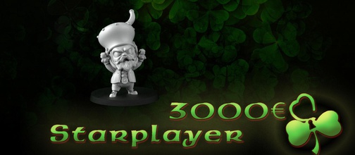 starplayer leprechaun character support irish beer star player blood bowl fantasy football ireland saint patrick elf angry miniature game tabletop games toys accessories 3d print model - Mito3D