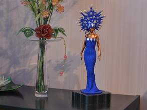 ünlü sanat insanlar heykel şekil karakter art deco heykelcik minyatür Bayan kadın heykeller 3d print model - Mito3D