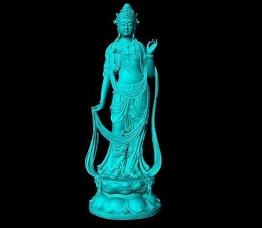 statue god ancient art antique sculpture india indian hinduism buddhism buddha lord sculptures cold 3d model statues character buddhist stupa temple 3d print model - Mito3D