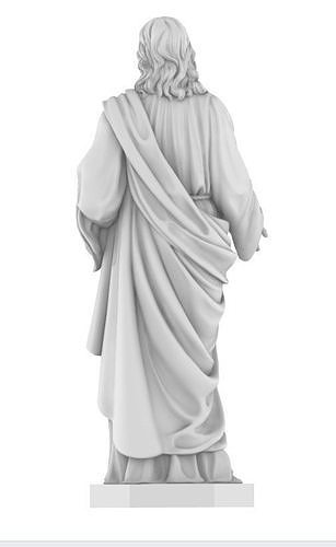 heykel isa Katolik giesu Sanat heykeller 3D print model - Mito3D