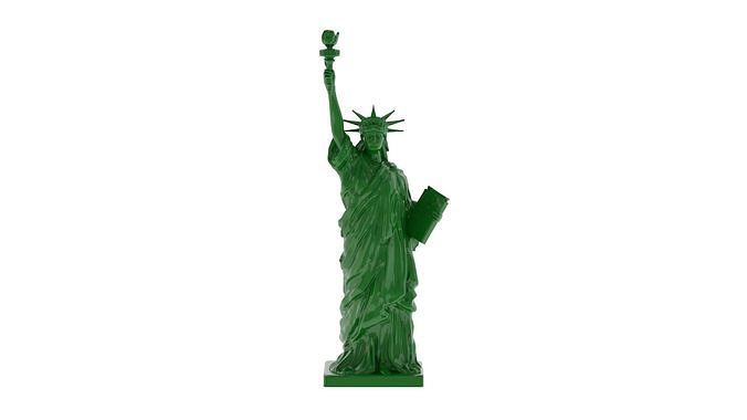 heykel of özgürlük 3d yazdır meşale amerika birleşik devletleri york hanım nyc us baskı yazdırılabilir dekor stl iç gerçek sanat heykeller 3D print model - Mito3D