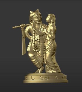 heykel Kral shri Krishna Gautama Buda kolye Budda takı mücevher tasarım Budizm din meditasyon insan Hindistan adam şekil Sanat heykeller 3d print model - Mito3D
