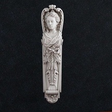 heykel Kadın caryatid Antik vücut mimari takı yüzük kolye kemer Yunan tanrıça barok rokoko büst Sanat heykeller 3d print model - Mito3D