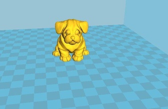 statuette dog 2018 games-toys toys 3d printing games 3d print model - Mito3D