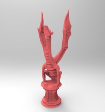 estatueta de dragão a arte escultura figura estátua esculturas 3d print model - Mito3D