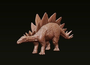 stegosaurus dinozor stego oyuncak dekor formları dinozorlar kertenkele jurassic doğa canavar tarih öncesi sürüngen yazdırılabilir heykel geç oyun dino oyunlar oyuncaklar 3d print model - Mito3D