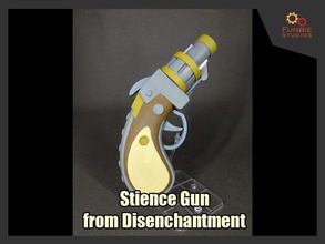 stience gun disenchantment games-toys cosplay disenchatment bean games toys other 3d print model - Mito3D