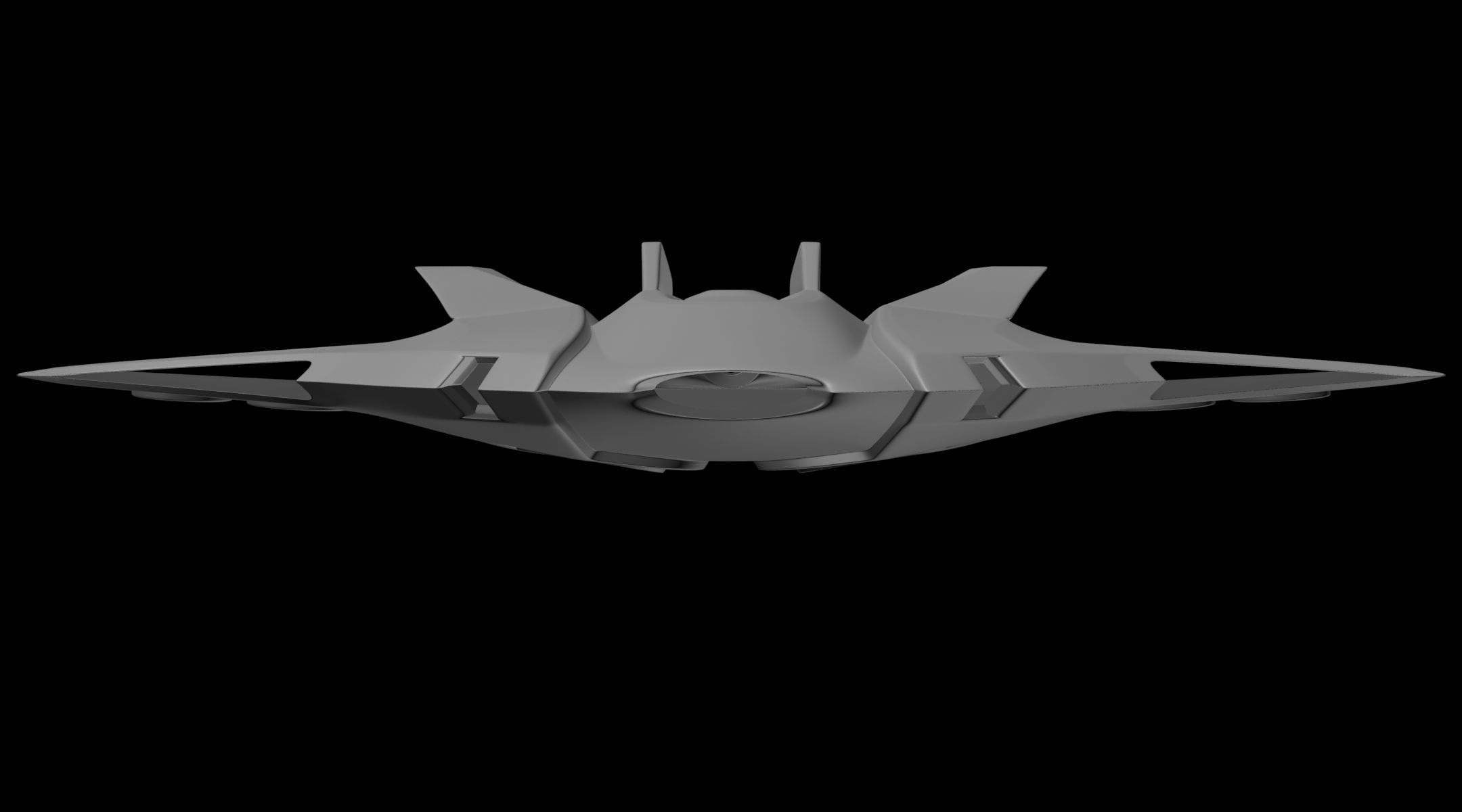 vatoz jet uçan göz konsept 01 hava uçak hızlı hobi kendin yap uzay uzay gemisi 3D print model - Mito3D