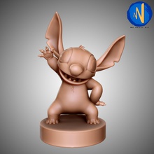 point 3d impression modèle figurine disney personnage jouet créature animal mignonne sculpture statue dessin animé imprimable fantaisie fictif bébé bête lapin jeux jouets 3d print model - Mito3D
