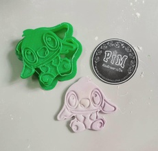 stitch cookie cutter hobby-diy cookiecutter cartoon disney polymerclay hobby diy hand tools 3d print model - Mito3D
