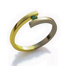 stl 3d anello di 007 gioielli gioiello diamante originariamente i diamanti oro anelli 3d print model - Mito3D