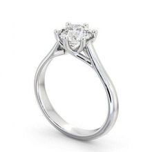 stl file platinum shining marriage engagement precious gem luxury chrome silver brilliant printable jewel accessory jewelry ring diamond rings pendant 3d print model - Mito3D