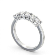 stl expediente platino brillante matrimonio compromiso precioso joya lujo cromo plata imprimible accesorio joyería anillo diamante anillos acero aretes 3d print model - Mito3D