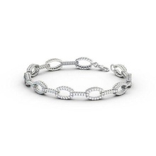 stl file link bracelet diamonds in gold jewelry necklace platinum accessory pendant silver diamond ring sapphire brilliant luxury gem earring ruby brillant bracelets sterling 3d print model - Mito3D