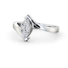 archivo stl la joyería brillante compromiso de boda oro lujo precioso el platino chrome imprimible gem joya anillo diamante sterling moda y belleza zafiro los anillos 3d print model - Mito3D