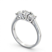 stl expediente roca diamante compromiso anillo oro platino brillante matrimonio precioso joya lujo cromo plata imprimible accesorio joyería anillos acero zafiro azul 3d print model - Mito3D