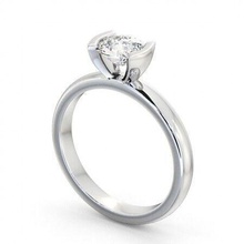 arquivo stl platina precioso o casamento romance luxo de gem brilhando engajamento jóias prata jóia brilhantes valentine printable anel diamante anéis 3d print model - Mito3D