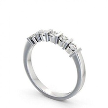 stl file platinum shining marriage engagement precious gem luxury chrome silver brilliant printable jewel accessory jewelry ring diamond rings steel 3d print model - Mito3D