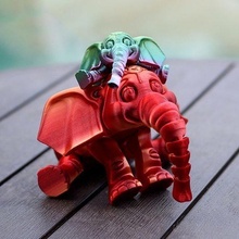 stl file carina circo elefante 3d stampa giocattolo dumbo daniel posabile agitarsi mestiere veicolo mobilia spazio posto Giochi giocattoli 3d print model - Mito3D
