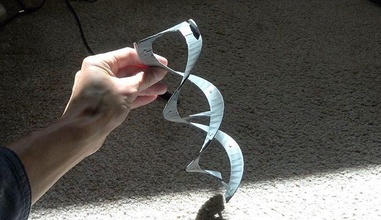 stl fichier hélix air aubes ADN spirale vortex tourbillon Viktor science astronomie physique 3d print model - Mito3D