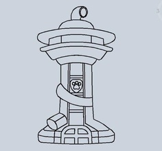 stl file lighthouse cookie cutter 3d printer hobby-diy model kitchen puppy patrol house mold gingerbread hobby diy other 3d print model - Mito3D