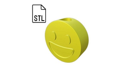 stl file of straw topper big smile smiley 3d printing stlfiles stereolithography strawtopper strawdecorator strawbuddies for3dprintingonly 3dprintreadymodel plaprinting fdm digitaldownload newstl 3dprint blender3d decorator partyproduct fun3dprint for3dprinter bigsmile hobby diy 3d print model - Mito3D
