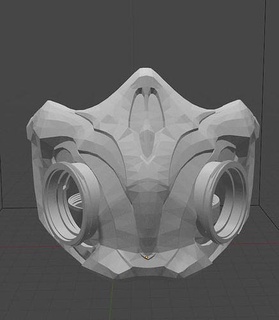 stl akrep maske benzersiz süzme sistemi ölümlü kombat Sanat kafatası baş cadılar bayramı kılık değiştirme karakter adam ölüm hayvan iskelet korku buhar punk Siber sıfır moda 3d print model - Mito3D
