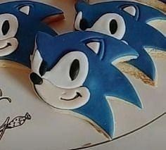 stl sonic cookie cutter cokies anime cake party decoration food house kitchen dining 3d print model - Mito3D