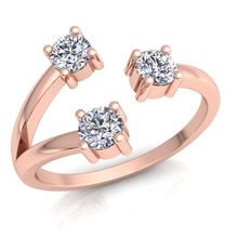 calcul bague bijou mariage engagement bijoux imprimable diamant argent or engagem mode sterling blanc beauté collier goujat anneaux 3d print model - Mito3D