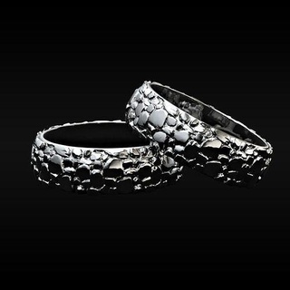 stony road ring bant jewelry engraving zbrush rings 3d print model - Mito3D