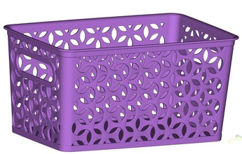 cesta do armazenamento a casa recipiente alça de vários vime banho 3d print model - Mito3D
