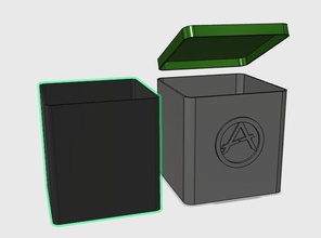 scatola di stoccaggio hobby-fai da te archiviazione box il fai hobby creativo divertente mano strumenti utensili a 3d print model - Mito3D